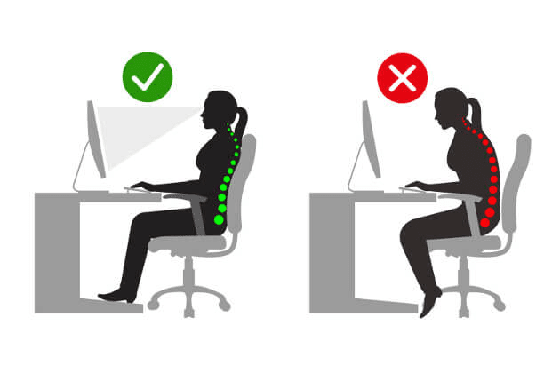 How to Properly Sit At a Computer
